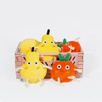 【PURLAB】Cutie Pear Funny Orange Catnip Cat Toy