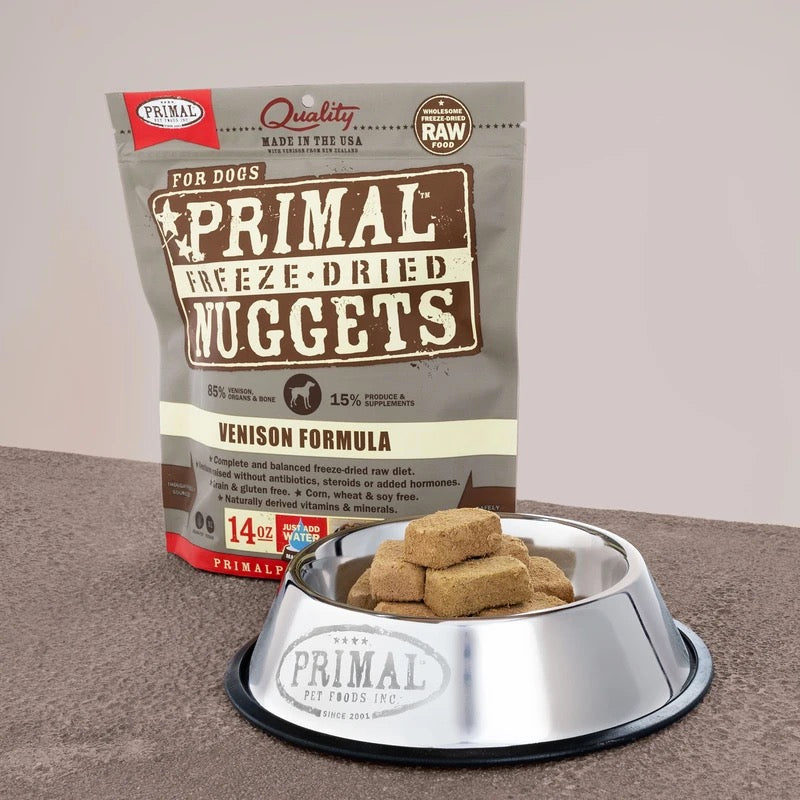 【PRIMAL】 Dog Freeze-Dried Nuggets - Venison