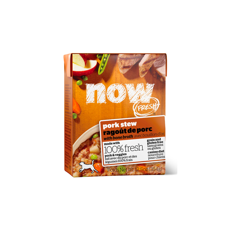 【Now Fresh】Grain Free Dog - Pork Stew 12.5oz x12
