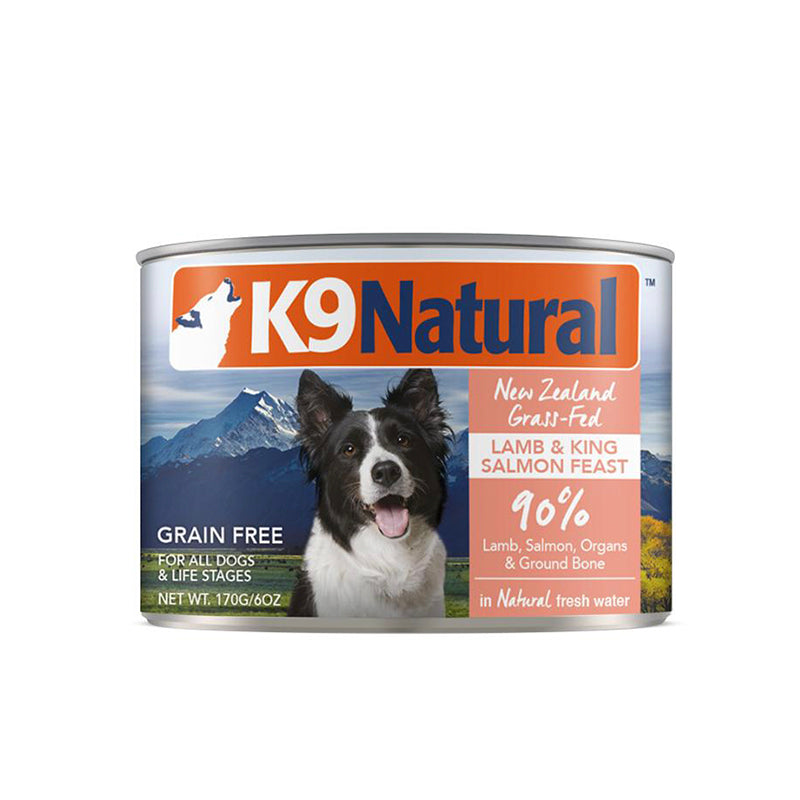 【K9 Natural】Dog Can - Lamb and King Salmon Feast 6 x 6oz