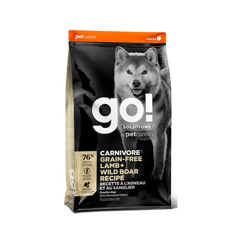 【Go! Carnivore】 Grain Free Lamb Wild Boar Dog 22lb