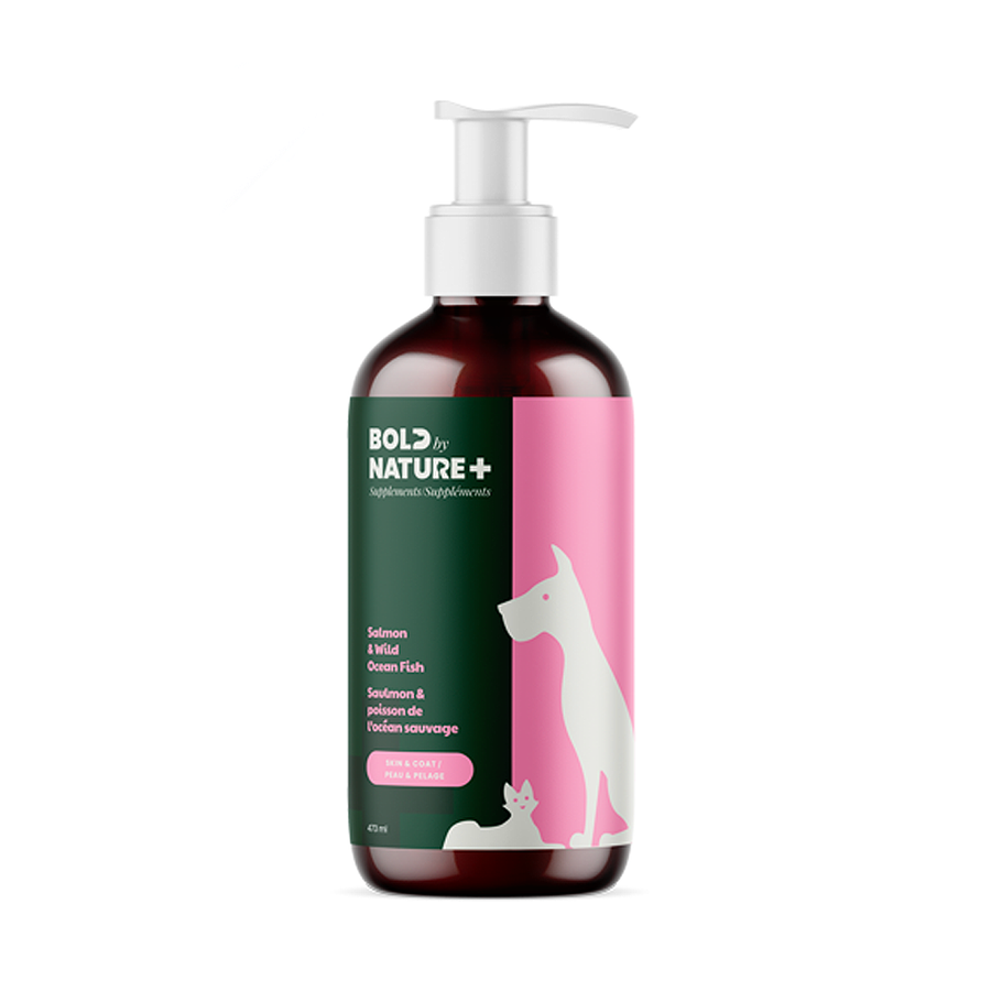 【Bold by Nature+】SALMON & WILD OCEAN FISH OIL 473ml