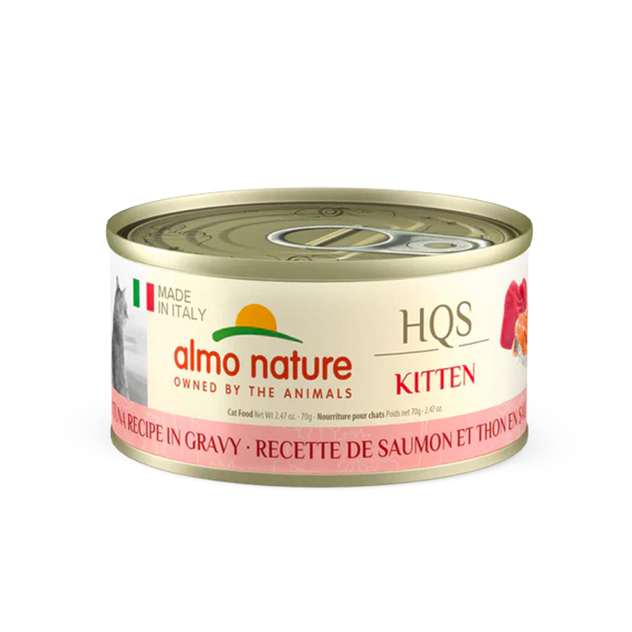 【ALMO NATURE - Kitten】Canned Cat Food - Salmon and Tuna 2.5 oz