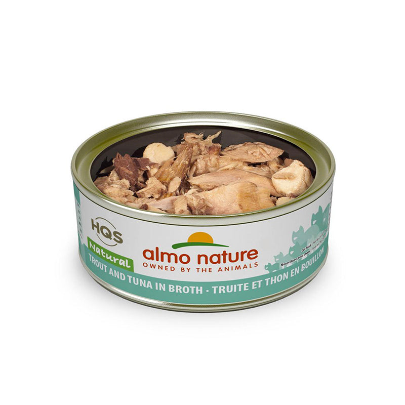 【Almo Nature】猫咪罐头 - 鳟鱼金枪鱼汤 2.5 oz