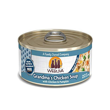 【Weruva】-Grandma's Chicken Soup - 鸡肉和南瓜罐头 3盎司。