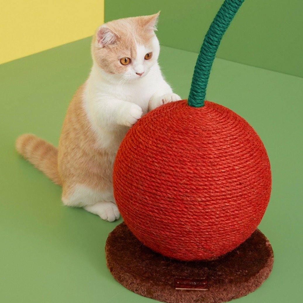 VETRESKA Mini Cherry Cat Scratchboard - Pet Supplies - PawPawDear