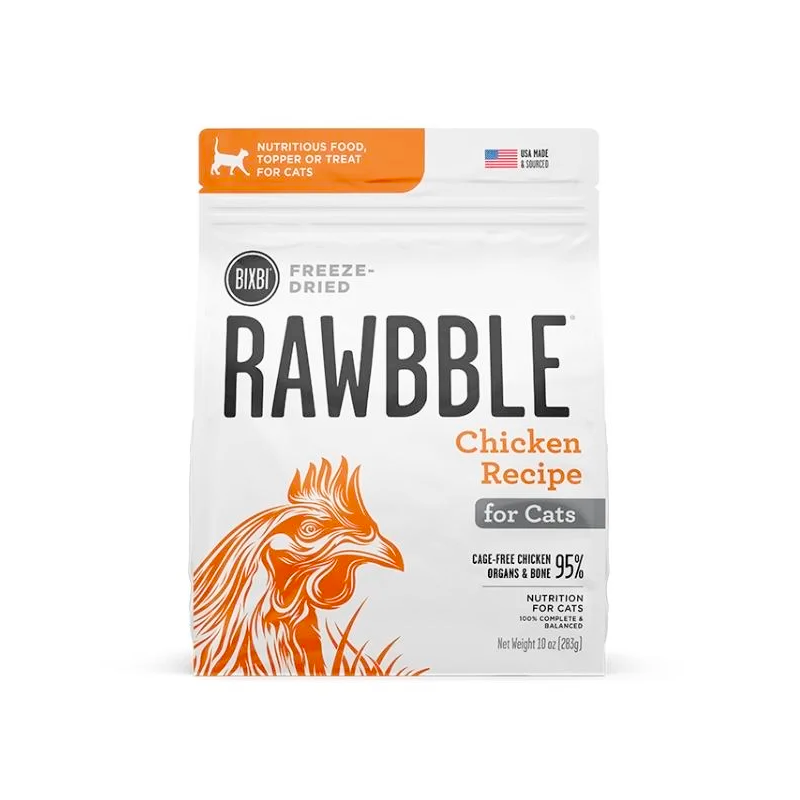 【BIXBI】RAWBBLE® Freeze-Dried Cat Food - Chicken