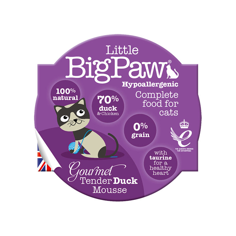 【Little Big Paw】猫猫肉泥慕斯杯 - 鸭肉 85 g