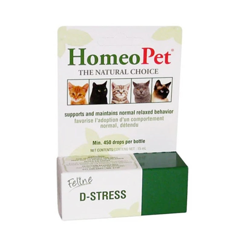 【HomeoPet】FELINE D-STRESS (Supports and maintains normal relaxed behavior)