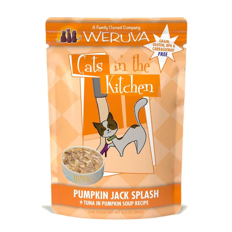 【Weruva】Cats in the Kitchen - Pumpkin Jack Splash (Tuna in Pumpkin Soup) 3.0 oz Pouch