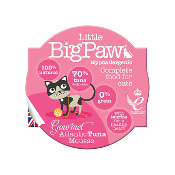 【Little Big Paw】猫猫肉泥慕斯杯 - 大西洋金枪鱼 85 g
