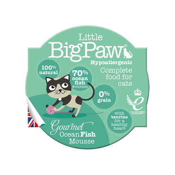 【Little Big Paw】猫猫肉泥慕斯杯 - 深海鱼 85 g