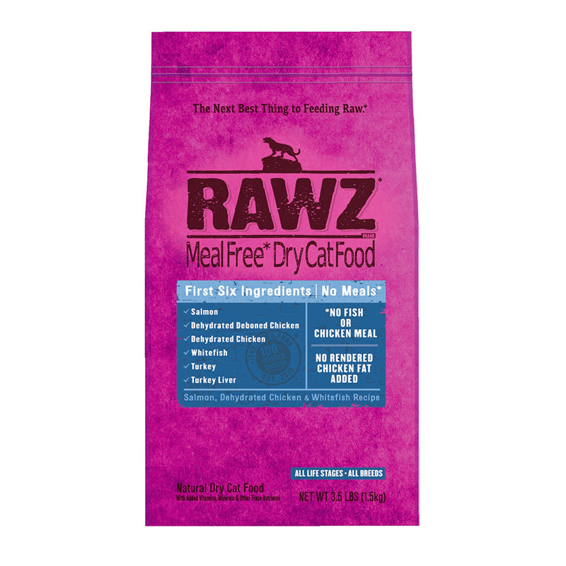 【Rawz】Cat Dry Food - Salmon, Dehydrated Chicken & Whitefish Recipe 7.9lb