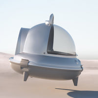 【EVERCUTE】UFO CAT LITTER BOX - Matcha Green