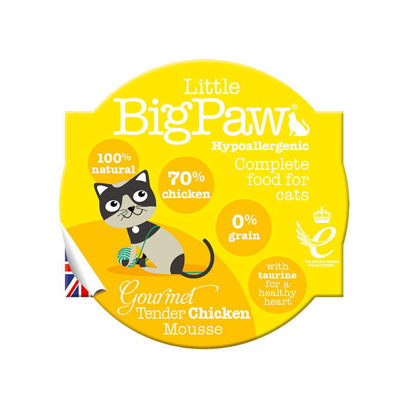 【Little Big Paw】猫猫肉泥慕斯杯 - 鸡肉 85 g