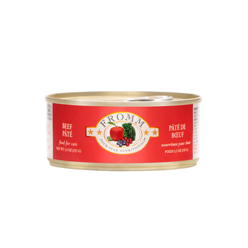 【Fromm】Four Star -  Wet Cat Food - Beef Pate  5.5oz