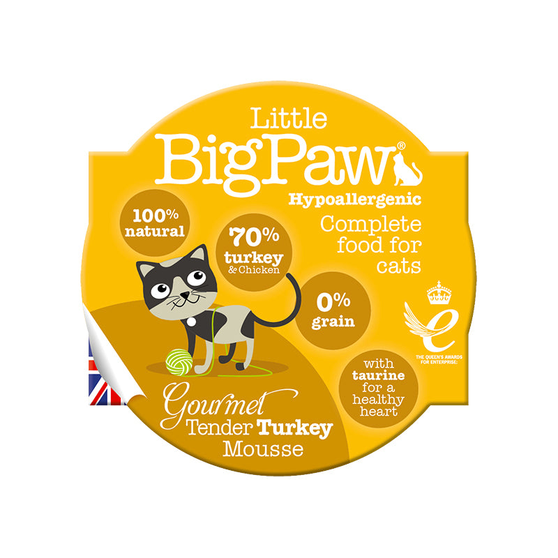 【Little Big Paw】猫猫肉泥慕斯杯 - 火鸡 85 g