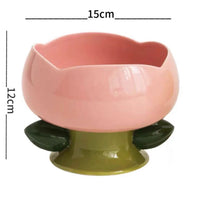 【CAMILY】Ceramic Blooming Flower Bowl - Pink