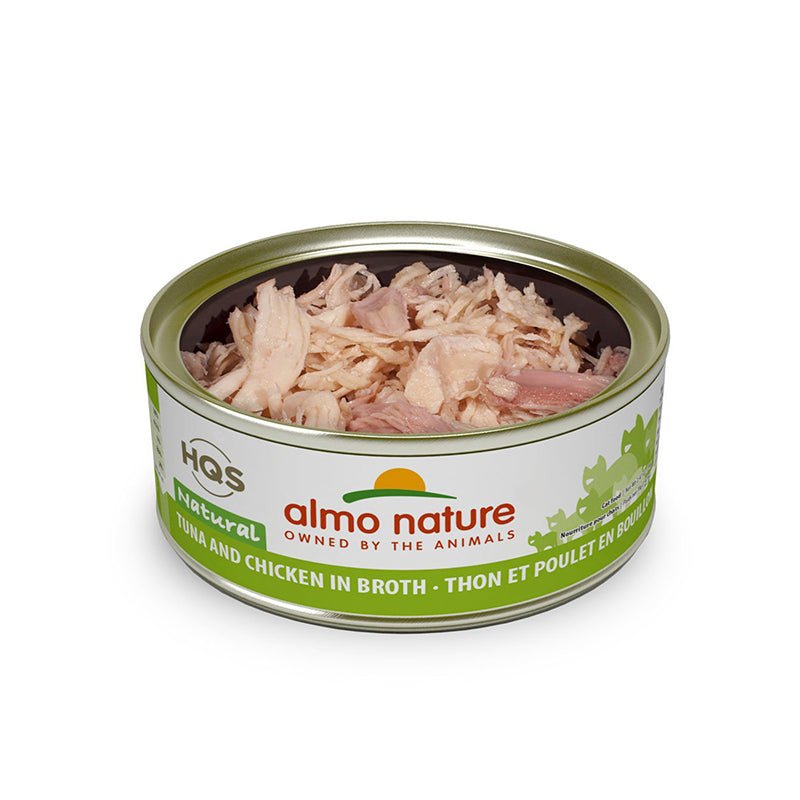 【Almo Nature】Canned Cat Food - Tuna & Chicken (2.5 oz can)