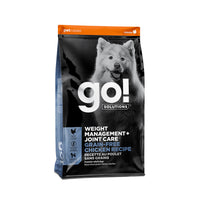 【Go! Solutions】Dog Dry Food - Weight Management Joint Care Grain Free Chicken 22lbs