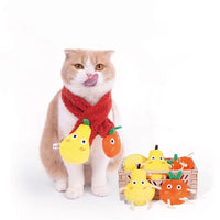 【PURLAB】小猫咪大橘大梨猫薄荷玩具