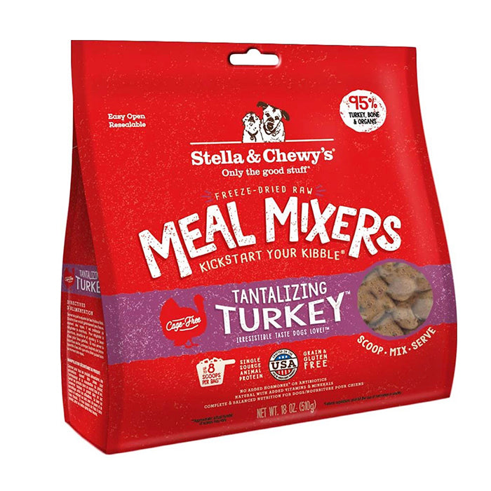 【Stella & Chewy's】Turkey Freeze-Dried Dog Meal Mixer