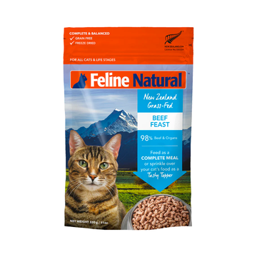 【K9 Natural】Freeze-Dried Cat Food - Beef