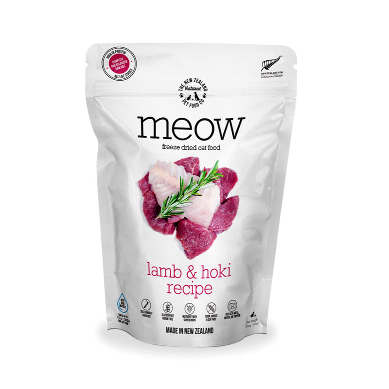 【Meow】Freeze-Dried Cat Food - Lamb & Hoki