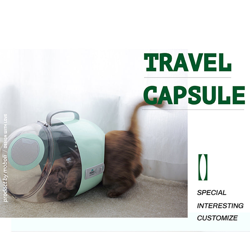 【MOBOLI猫卜力】胶囊手提包 - 绿色