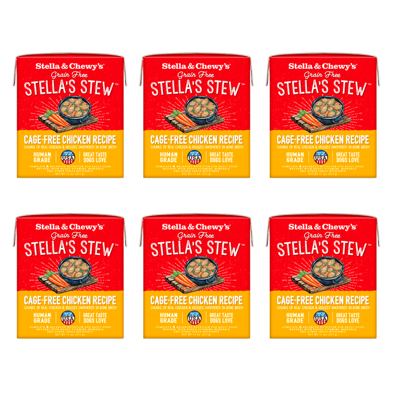 【Stella & Chewy's】Cage-Free Stew - Chicken 11oz x12