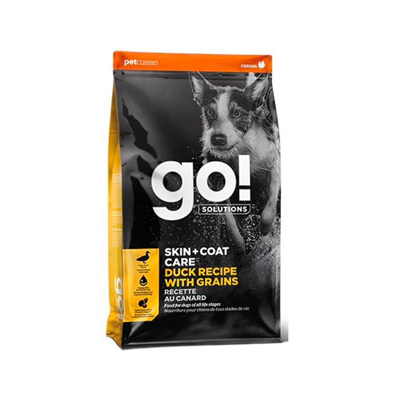 【Go! Solutions】Skin + Coat Care Dog Food - Duck 25lbs