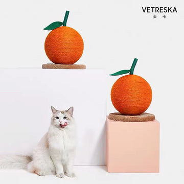 【Vetreska】Mini Orange Cat Scratchboard