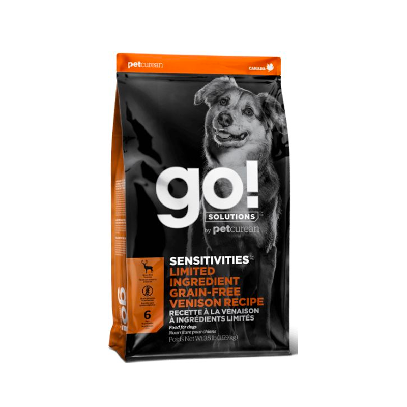 【Go! Solutions】Sensitivities Lid Grain Free Venison Dog 22lb