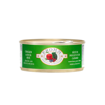 【Fromm】Four Star -  Wet Cat Food - Chicken & Duck Pate  5.5oz