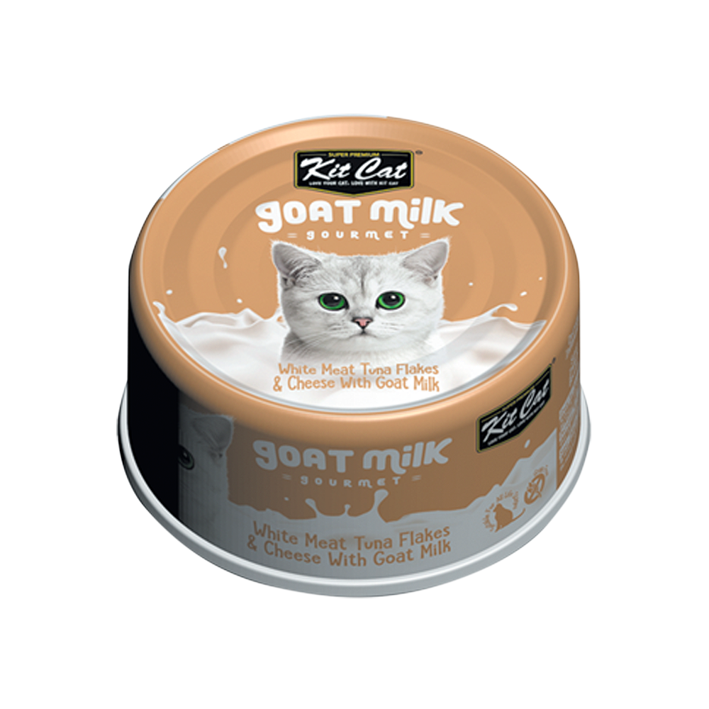 【Kit Cat】Goat Milk Gourmet Tuna & Cheese 70g