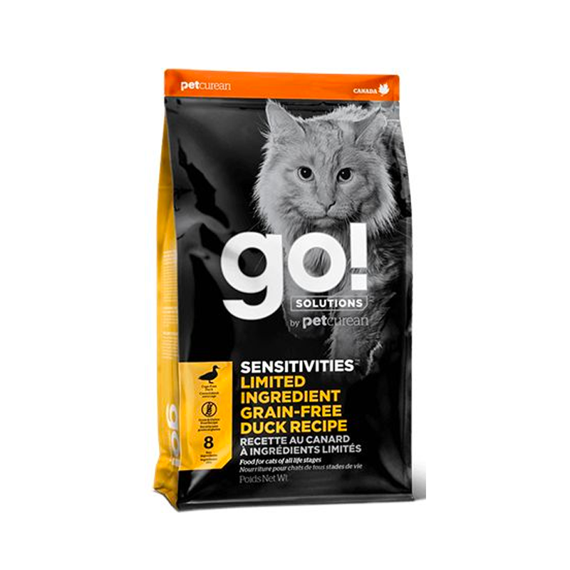 【Go! Solutions】Sensitivities Lid Grain Free Chicken Duck Cat 7.26KG