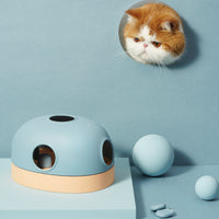 【MAKESURE麻薯】猫咪智力玩具 - 蓝色