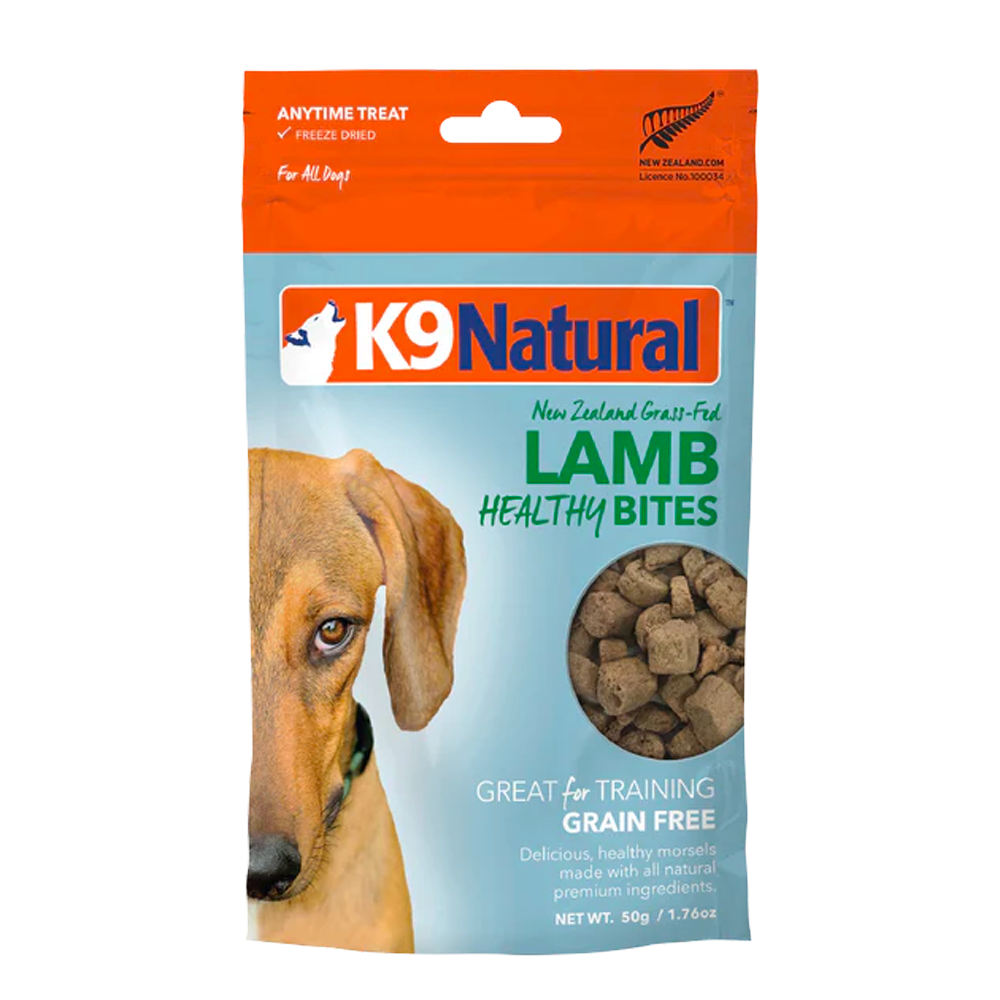 【K9 Natural】Dog Treat - Lamb Bites 50g