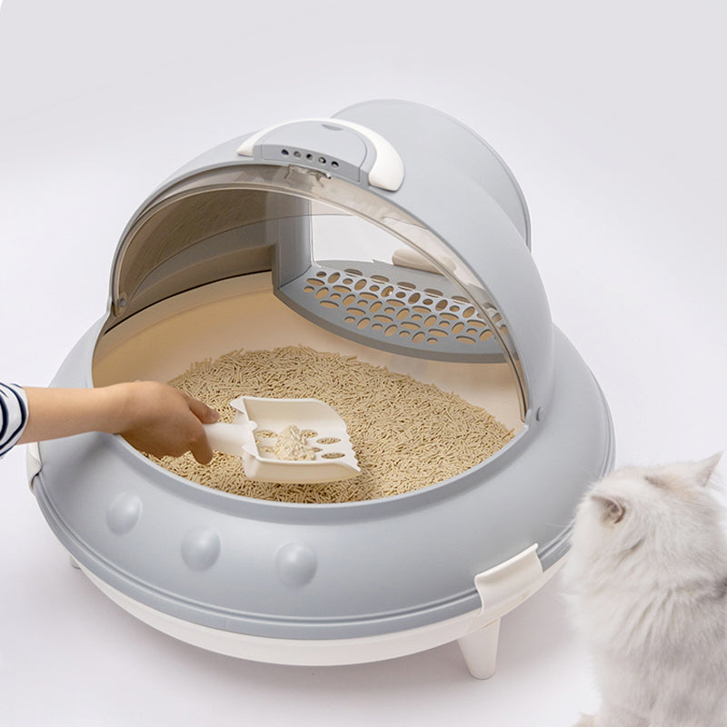 【EVERCUTE】UFO CAT LITTER BOX - Matcha Green