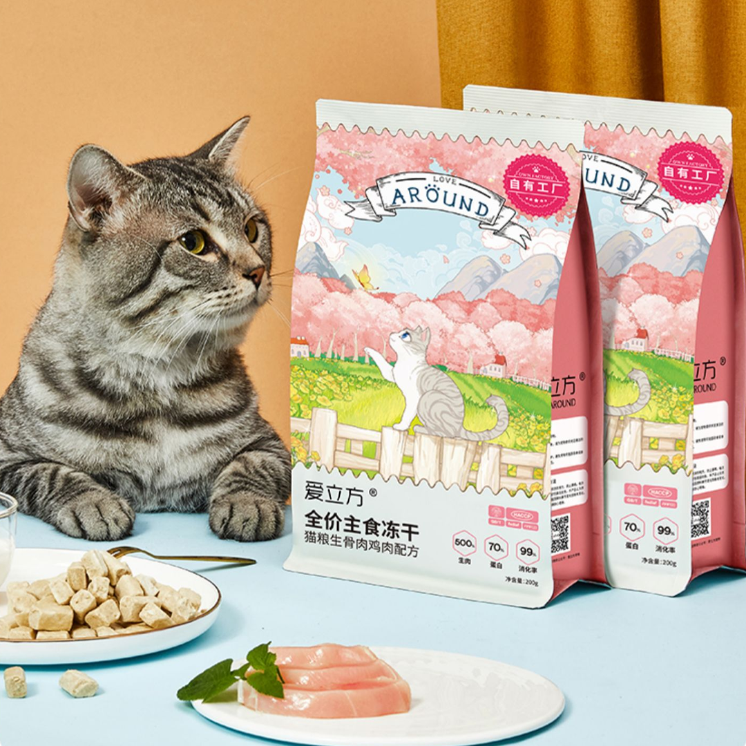 【爱立方Love Around】生骨肉冻干 - 鸡肉