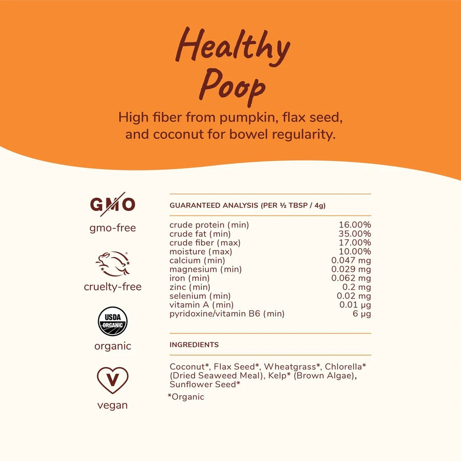 【Kin + Kind】Organic Healthy Poops Supplement 4 oz