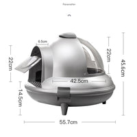 【EVERCUTE】UFO CAT LITTER BOX - Matcha Green