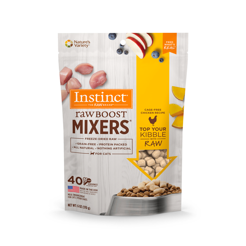 INSTINCT Raw Boost Mixers Cage Free Chicken for Cats PawPawDear