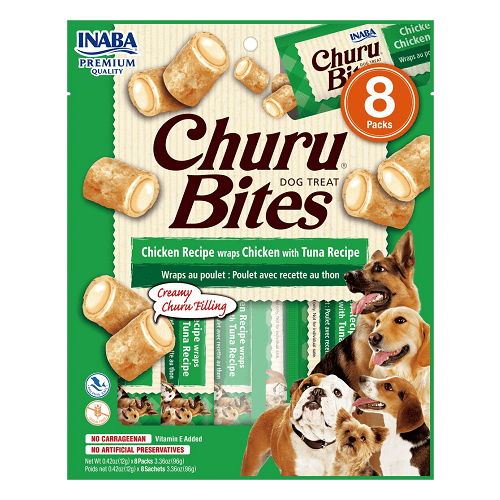 【INABA】Churu Bites Dog Treat - Chicken Tuna