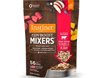 【INSTINCT - DOG】Raw Boost® Mixers Cage Free Beef - 14oz