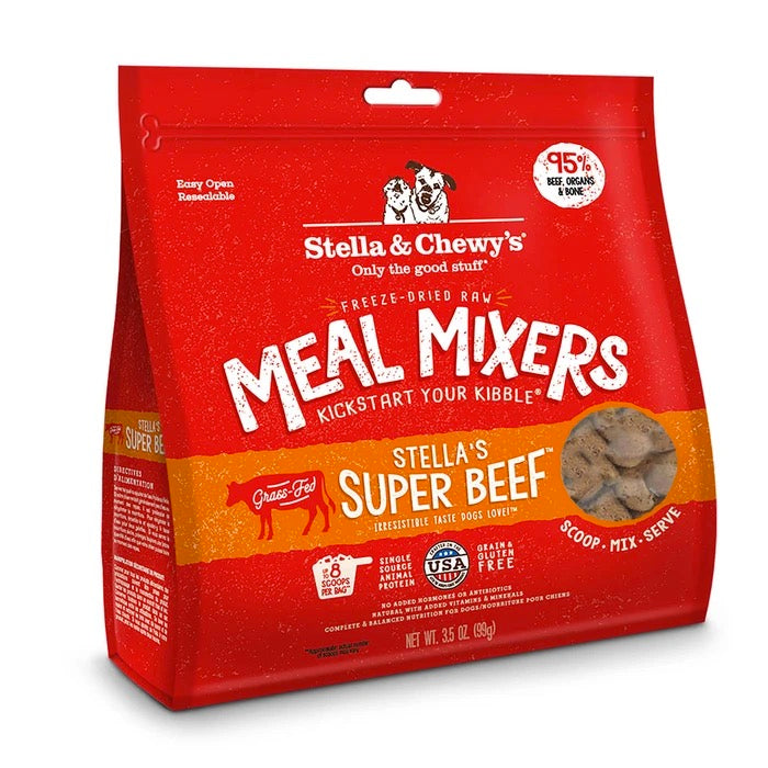 【Stella & Chewy's】Super Beef Freeze-Dried Dog Meal Mixer
