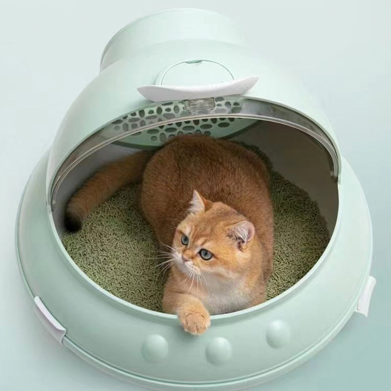 【EVERCUTE】UFO CAT LITTER BOX - Matcha Green