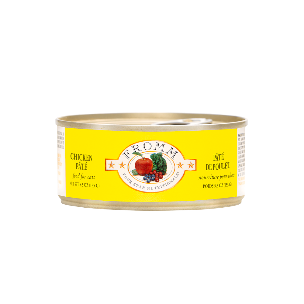 【Fromm】Four Star -  Wet Cat Food - Chicken Pate  5.5oz