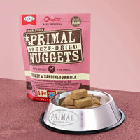 【PRIMAL】 Dog Freeze-Dried Nuggets - Turkey & Sardine