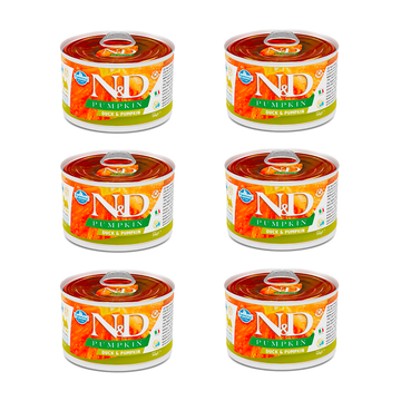【FARMINA N&D - DOG】Duck, Cantaloupe & Pumpkin 6 x 4.9oz